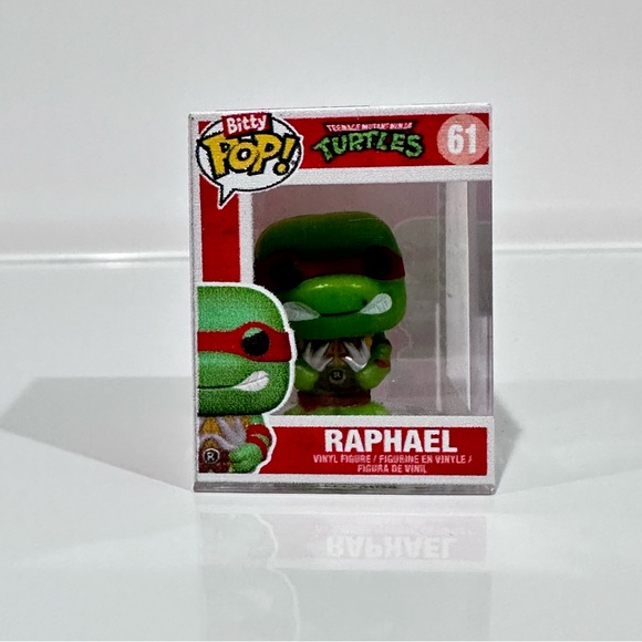 Funko Bitty Pop! Teenage Mutant Ninja Turtles Raphael Figure - Picture 1 of 10